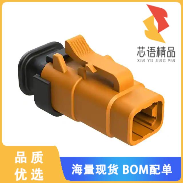 全新ATM06-4S-SR01OR原装(4 POSITION, PLUG, SOCKET