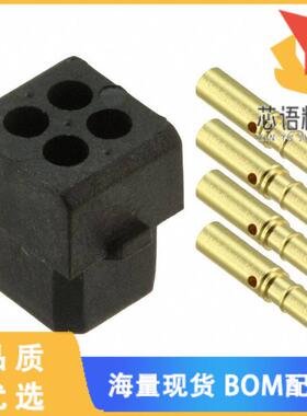 全新M80-8440445原装(CONN RCPT 4P CRIMP 24-28AWG