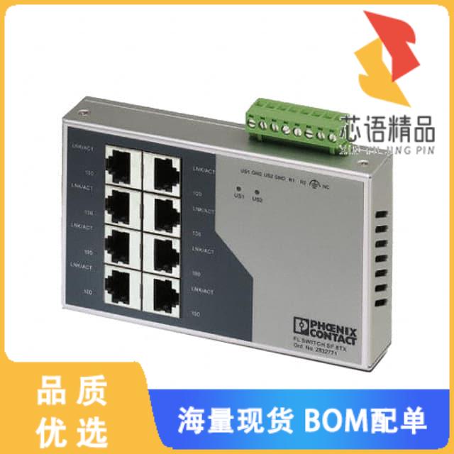 全新2832771原装(NETWORK SWITCH-UNMANAGED 8 PORT)正品