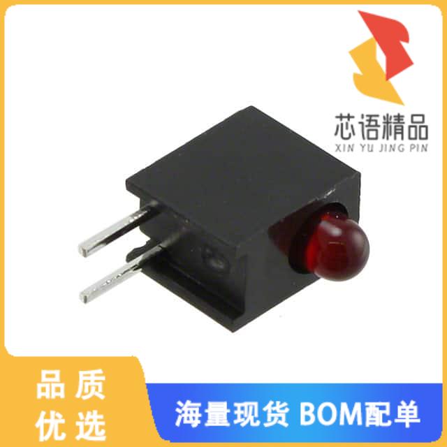 全新HLMP-1600-D00A2原装(LED 3MM 5V GAP RED RA HO
