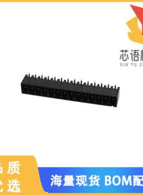 全新1-2342077-4原装(TERM BLCK HDR 14POS 90DEG 3.