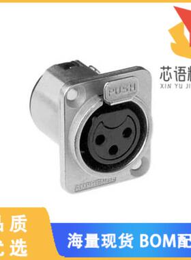 全新AC3FDZ原装(CONN PLUG FMALE XLR 3P SLDR CUP)正品