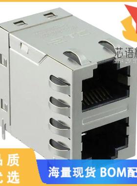 全新2301997-4原装(CONN JACK 2PORT 1000 BASE-T PC
