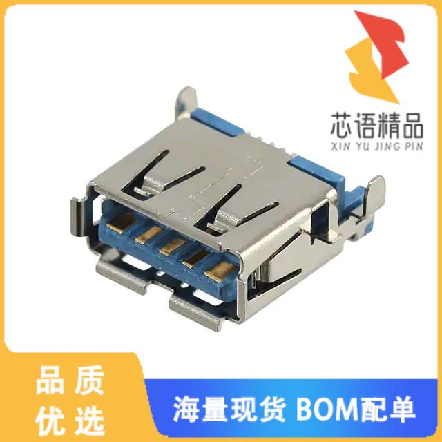 全新AU-Y1006-3原装(CONN RCPT USB3.0 TYPEA 9P SMD