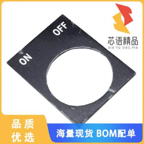 全新2LP46原装(LEGEND PLATE 22 MM OFF ON)正品