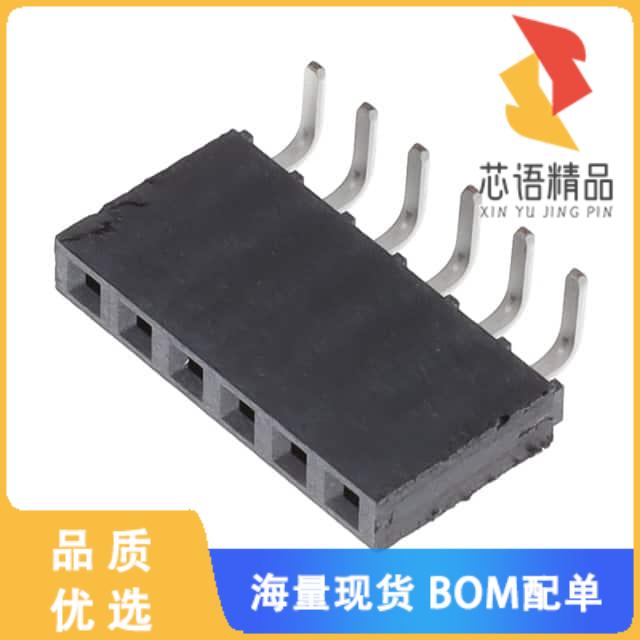 全新SSW-106-02-TM-S-RA原装(CONN RCPT 6POS 0.1 TI