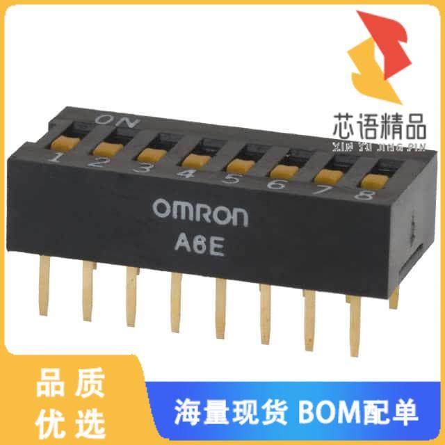 全新A6E-8101-N原装(SWITCH SLIDE DIP SPST 25MA 24