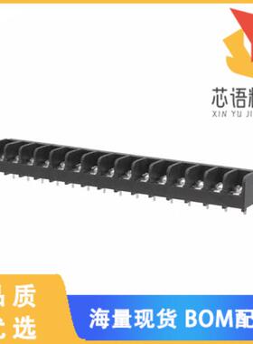 全新7-1437653-6原装(CONN BARRIER STRP 15CIRC 0.3