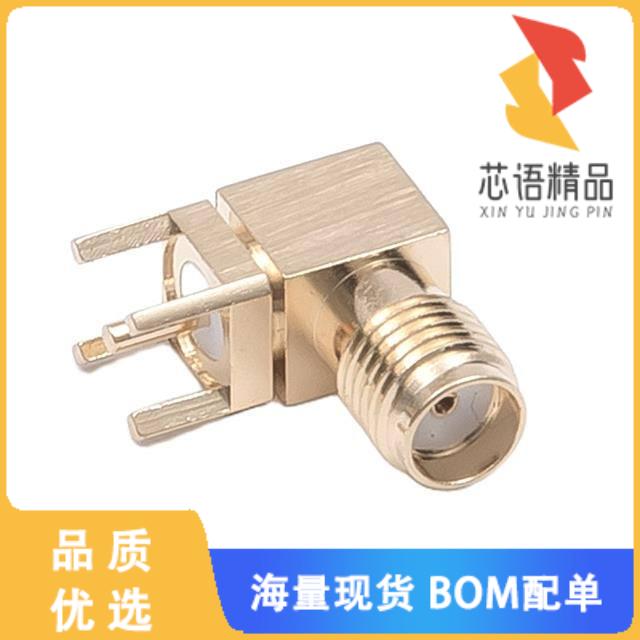 全新SMA-LR4T2原装(SMA FEMALE P.C.B. MOUNT RIGHT