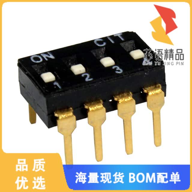 全新KT04RH原装(DIP SWITCH DPST 4 POSITION THROU)正品
