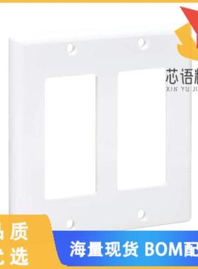 全新N042D-200-WH原装(DOUBLE-GANG FACEPLATE, DECO