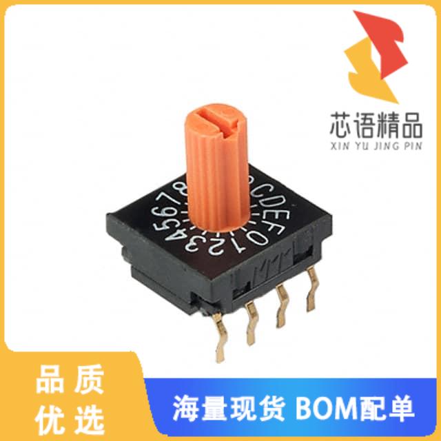 全新FR01KR16P-W-S原装(SWITCH ROTARY DIP HEX 100M
