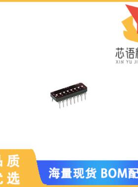 全新SD08H1B原装(SWITCH SLIDE DIP SPST 100MA 25V)正品