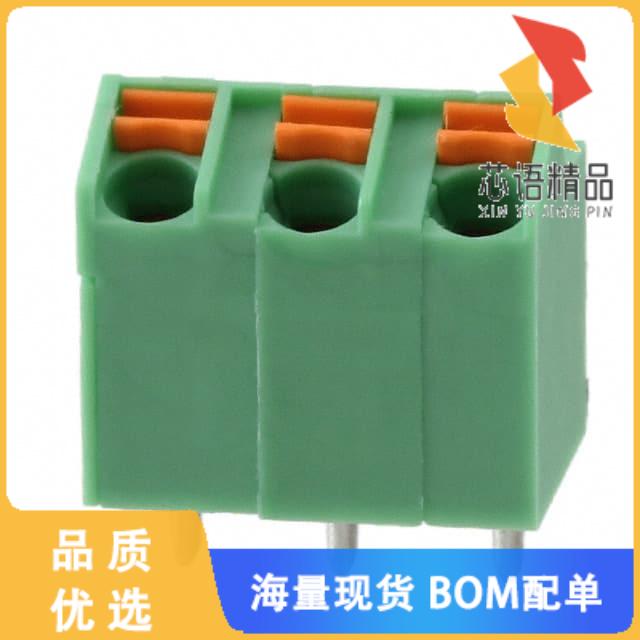 全新1752117原装(TERM B 3POS 25DEG 3.5MM PCB)正品