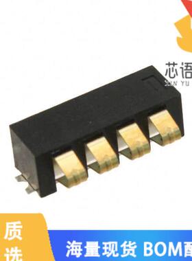 全新009155004541006原装(CONN SPRING BATTERY 4POS