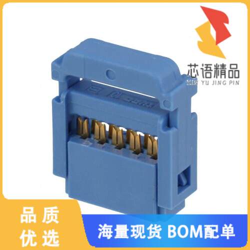 全新1658527-4原装(CONN RCPT 10P IDC 26-28AWG GOL