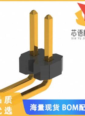 全新GRPB021VWCN-RC原装(CONN HEADER R/A 2POS 1.27