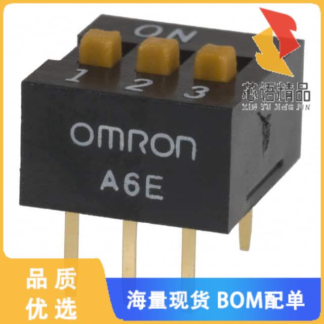 全新A6E-3104-N原装(SWITCH SLIDE DIP SPST 25MA 24