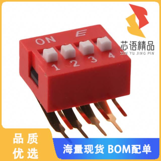 全新KAS2104ET原装(SWITCH SLIDE DIP SPST 25MA 24V)正品