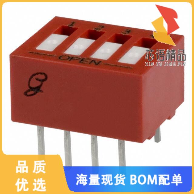 全新76RSB04ST原装(SWITCH ROCKER DIP SPST 150MA 3