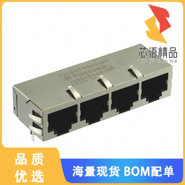 J8064E66NL「CONN JACK 6PORT 100 BASE-TX PCB」连接器