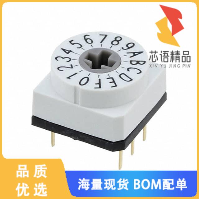 全新428527520916原装(SWITCH ROTARY DIP HEX 150MA