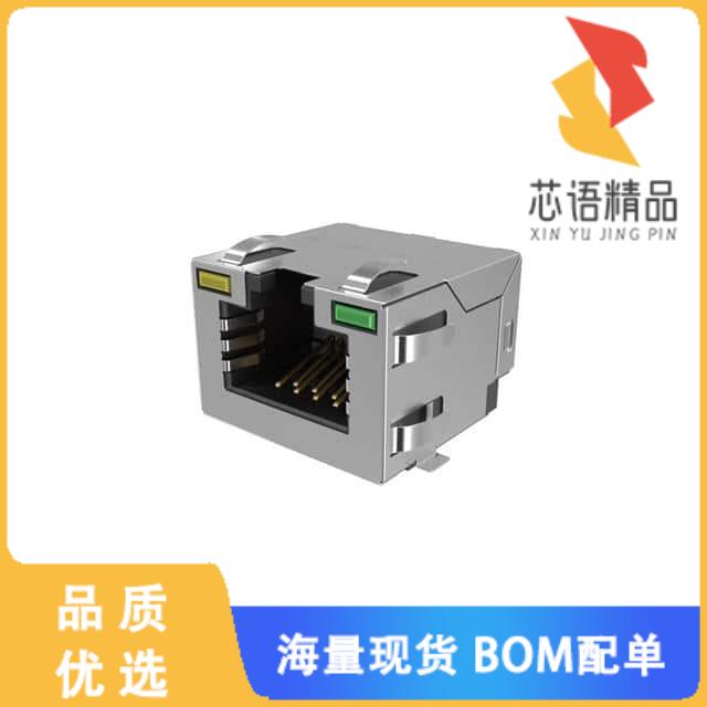 全新RJE3B1881441原装(8P8C, RA, CAT6, SMT, SHIELD