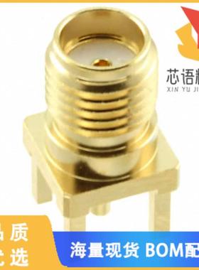 全新SMA-J-P-H-ST-TH1原装(CONN SMA JACK STR 50 OH