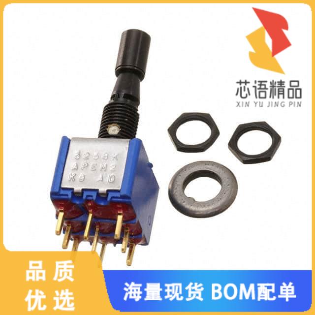 全新5258ADGKB-8V/1原装(SWITCH TOGGLE ON/OFF/MOM)正品