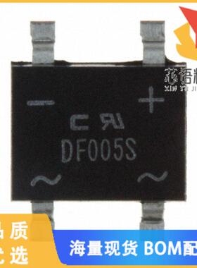 全新DF005S-G原装(BRIDGE RECT 1PHASE 50V 1A DFS)正品