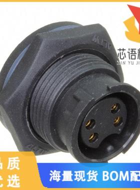 全新ABD-04PMFS-LC7001原装(CONN RCPT FMALE 4P GOL