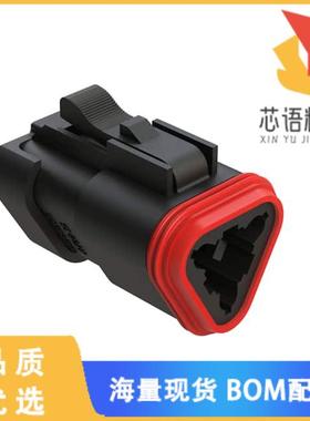 全新AT06-3S-EC01BLK原装(3-WAY PLUG, FEMALE CONNE