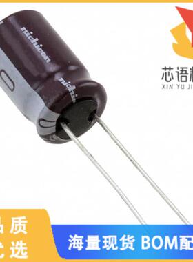 全新UCS2C100MPD原装(CAP ALUM 10UF 20% 160V RADIA