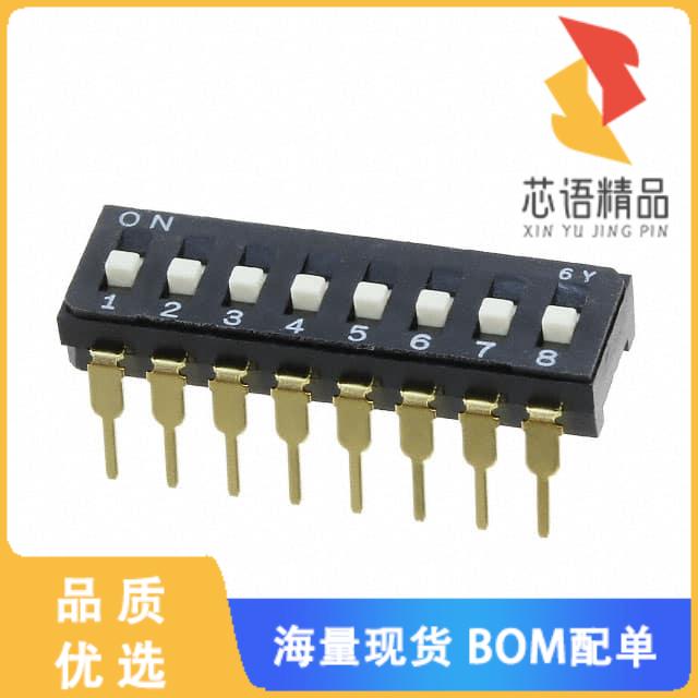 全新CFS-0802MC原装(SWITCH DIP SPST 100MA 6V)正品