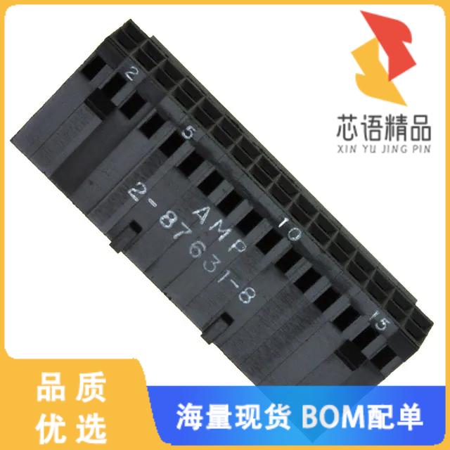 全新2-87631-8原装(CONN HOUSING 32POS .100 POL DU