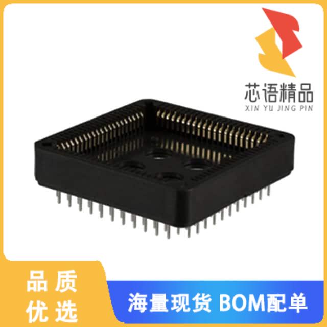 全新A-CCS 084-G-T原装(CONN SOCKET PLCC 84POS GOL