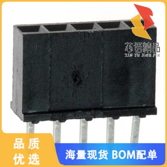 全新66951-005LF原装(CONN RCPT 5POS 0.1 GOLD PCB)正品