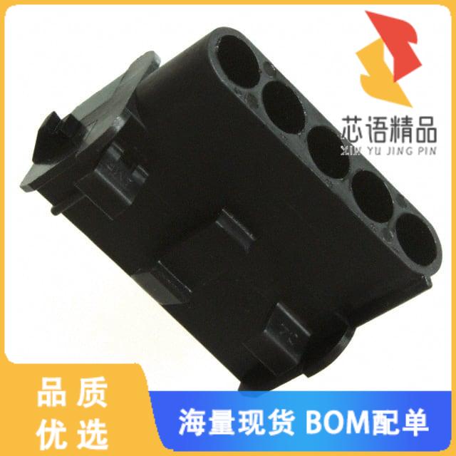 全新480764-9原装(CONN U-MNL CAP 5POS 94V-2 BLK)正品