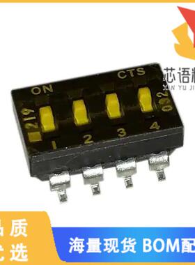 全新219-4MST原装(SWITCH SLIDE DIP SPST 100MA 20V)正品