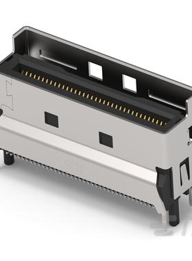 全新1-2359366-1原装(MCIO INTERGRATED CONN, V/T,8