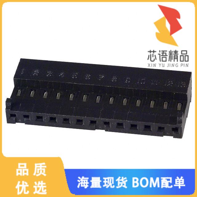 全新4-644312-3原装(CONN RCPT 13POS IDC 24AWG TIN)正品
