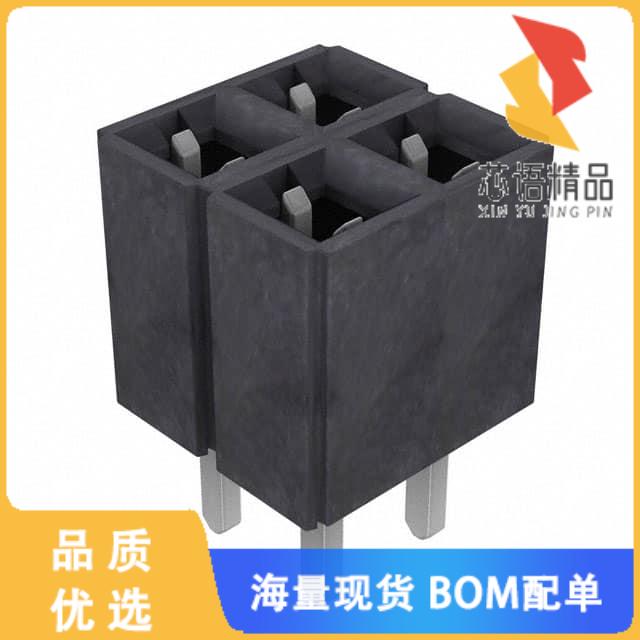 全新SLW-102-01-T-D原装(CONN RCPT 4POS 0.1 TIN PC