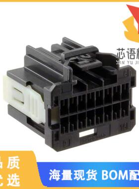 全新0347290160原装(CONN RCPT 16POS R/A BLACK POL