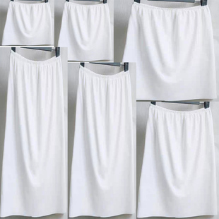 秋冬自发热德绒内衬裙加绒藏青宝蓝保暖打底冬裙外穿女a字半身裙