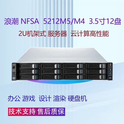 浪潮SA5212M5M412盘位服务器