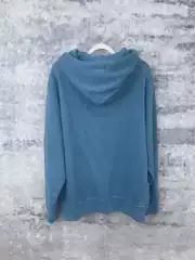 C-Style Blue Embroidered Hoodie