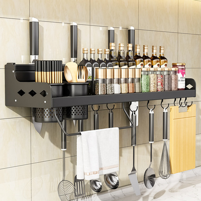 XBT/希伯特多功能厨房挂钩免打孔强力黏胶置物架挂架挂锅家用挂式