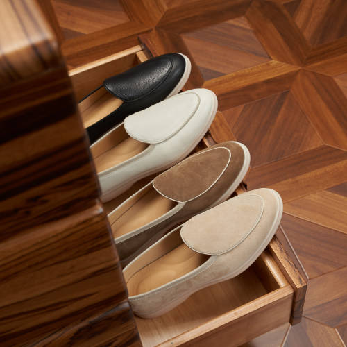 英伦手工乐福鞋男一脚蹬真皮