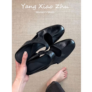 清仓啦~复古简约内增高包头拖鞋女夏外穿一脚蹬穆勒鞋高级感半拖
