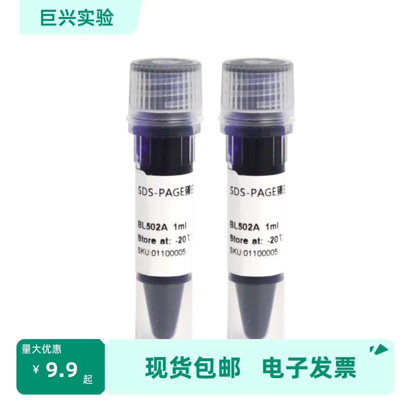 BL502A SDS-PAGE蛋白上样缓冲液(5X) Biosharp/白鲨 2*1ml